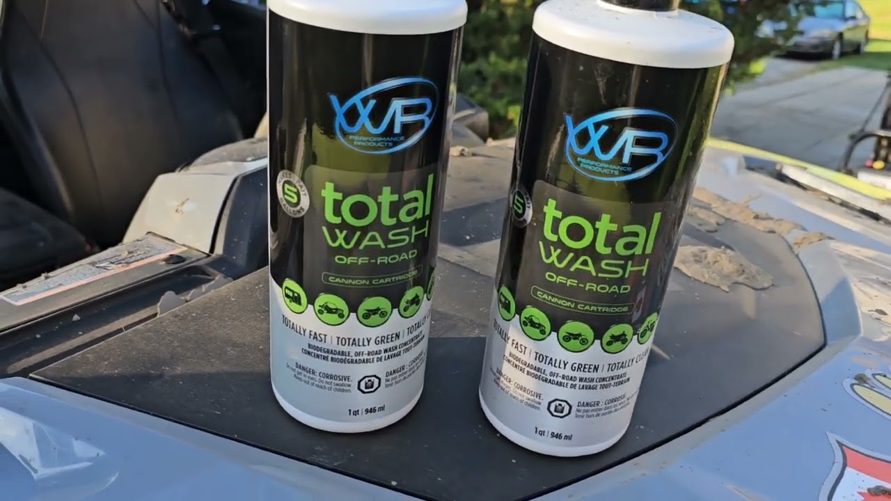 How I Wash My SXS/ATV with WR Performance Products Total Wash Touchless  wash #wrperformanceproducts 